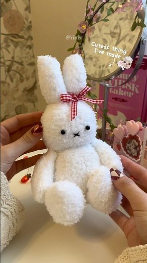 Cutest gift idea DIY Plushie Miffy tutorial free gift idea