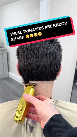 BIG hair removal!! Razor sharp trimmers hitting hard on this taper fade 😮‍💨😮‍💨😮‍💨 #transormation #clean #sharp #haircut #hair