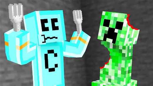 Minecraft but you can eat all the mobs