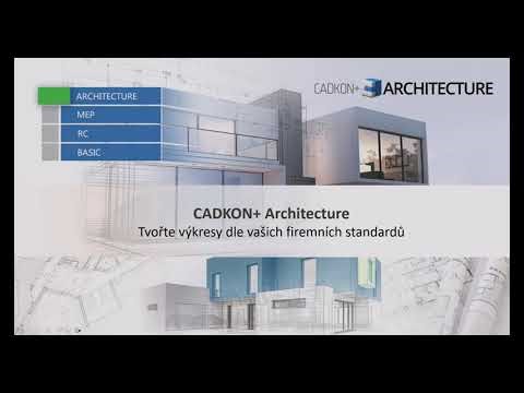 PREZENTACE: Výkresy dle vašich firemních standardů - styly hladin (CADKON+ Architecture)