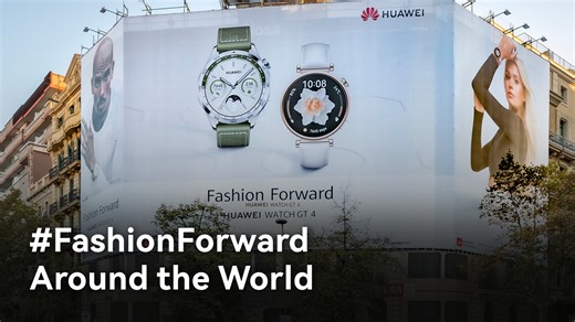 1.1K views · 59 reactions | Join us on a stylish journey across the globe as our #FashionForward wave lights up billboards from the lively streets of Europe to vibrant corners of Asia, Middle East, and Latin America. ✨ Setting trends for a more fashionable world! | Huawei Mobile | Facebook