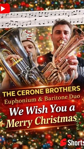 We Wish You a Merry Christmas | Euphonium & Baritone Duo