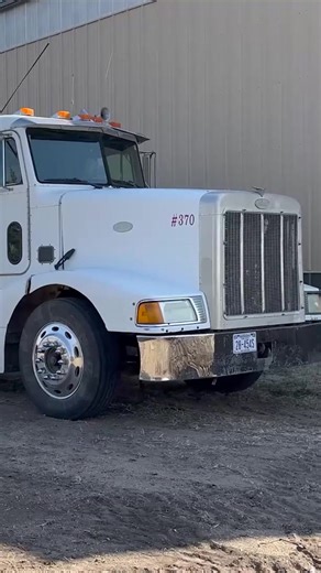 A girl and her big rig