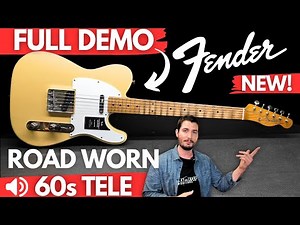 NEW Fender Vintera II ROAD WORN '60s Telecaster FULL DEMO