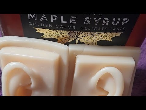 ASMR Maple syrup in Ears 🍁 #asmr