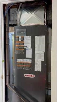 Installing heat pump and air handler custom ductwork #hvac #lennox #ductwork #heatpump #airhandler