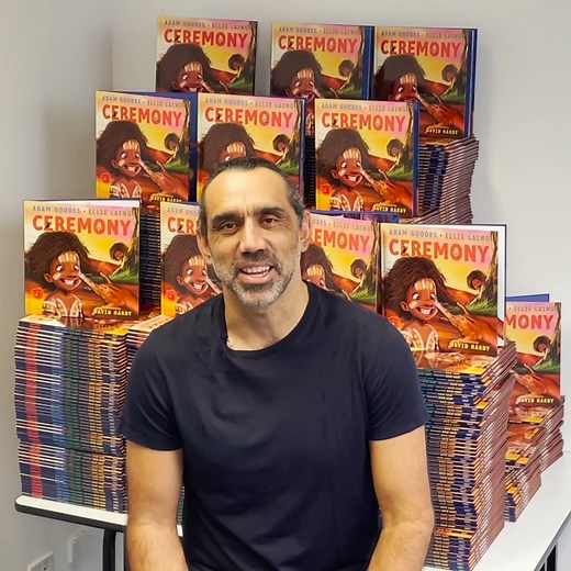 Adam Goodes and Ellie Laing have collaborated again for Ceremony, book two in the Welcome to Our Country series, and the result is a wonderful and educational picture book. Hear all about it here... | Better Reading Kids