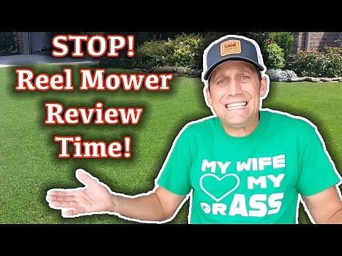 Reel Mowing with a California Trimmer Review // Choosing the Right Reel Mower to Mow Your Lawn