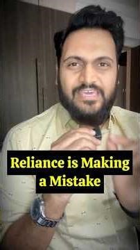 Reliance is Making a Mistake | #Shorts #viral #business #motivation