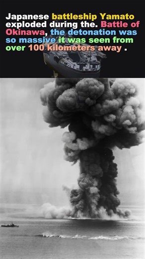 Did you know Yamato's Explosion can be Heard 100KM Away
