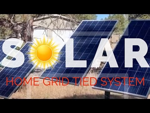 DIY - How to Build a Solar Grid Tied System for your Home! Is it Easy? Is it worth the effort?