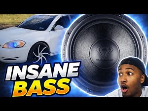I Put 15” Black Diamond Subs In My Impala… INSANE BASS