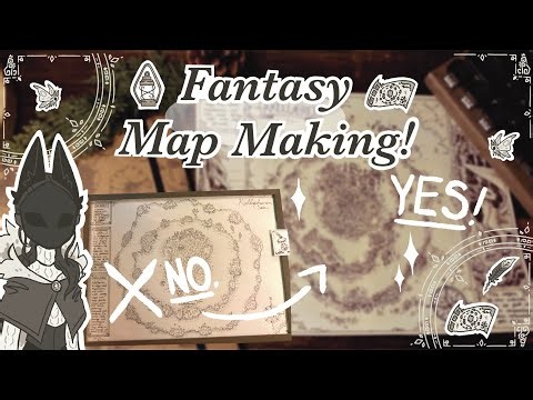 How to Make a Fantasy Map! {The Akellæren Journals}