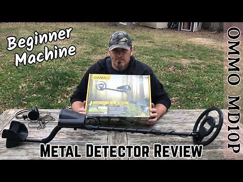 The OMMO MD10P Metal Detector Review - A Beginners Machine Guide for Metal Detecting