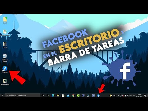 Facebook: Acceso directo en el escritorio o barra de tareas