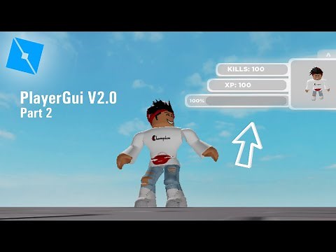 How to Make PlayerGui V2.0 / Updated Version Part 1