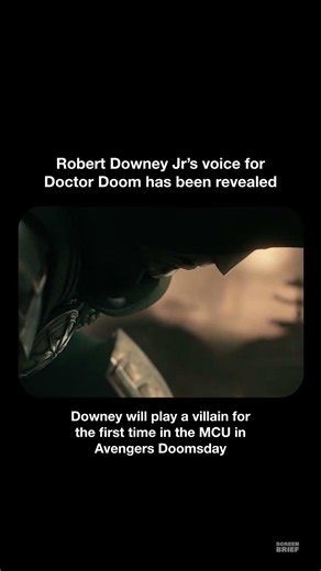 Robert Downey Jr's Voice For Doctor Doom Has Been Revealed In Avengers Doomsday