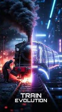 From Coal to Hyperloop 😳 Train Evolution Explained🚂🚅