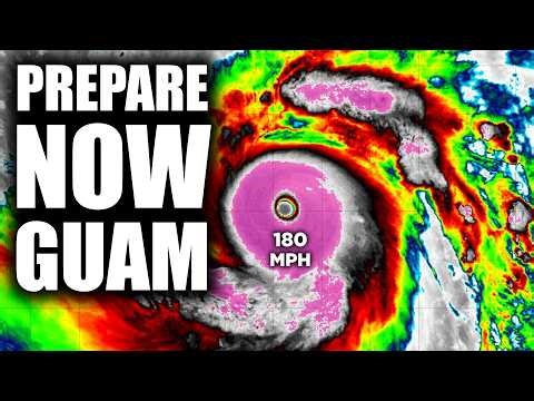 SUPER TYPHOON SINLAKU Update, Guam Prepare NOW!