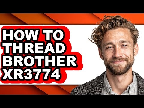 How to Thread Brother Xr3774 (easy Method)