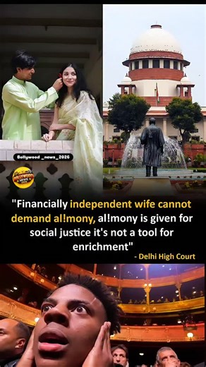 bollymedia_official on Instagram: "⚖️ financially independent wife cannot demand alimony — but why did this spark a nationwide debate? 🤔 the delhi high court recently observed that alimony is meant for social justice, not financial enrichment. the court clarified that if a wife is already financially independent and capable of maintaining her lifestyle, alimony should not automatically be granted. this judgment highlights a crucial principle: alimony exists to protect dignity, not to create unf