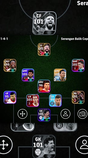 eFootball Mobile Card Upgrade
