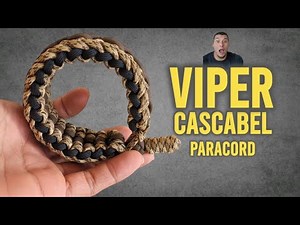 👉 “Pulsera Viper Cascabel Paracord 🐍 | Tutorial Paso a Paso (Fácil y Resistente)”