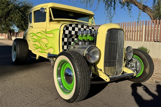 425 Nailhead-Powered 1931 Ford Model A 5-Window Coupe