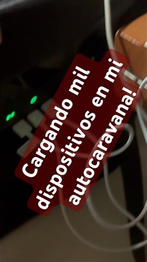Cargando mil dispositivos en mi autocaravana y bluetti ac180 #autocaravana #camper #bluetti
