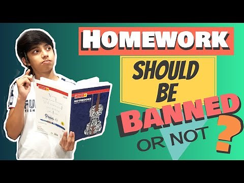 HOMEWORK should be banned? or HOMEWORK not be Banned? Debate, advantages & disadvantages! LEARNIUM