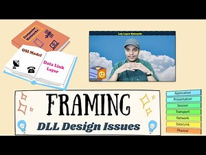 DLL Design Issues - Framing|| Character count || Byte stuffing || Bit Stuffing || Encoding Violation