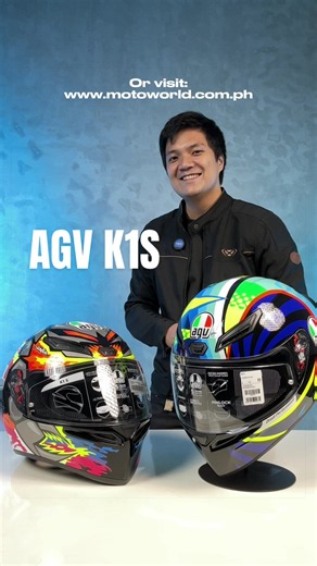 At para sa unang helmet feature, the AGV K1S! A Moto GP derived full face helmet. ECE 22.06 certified 👌 Do check out Motoworld, Motomarket, Motostyle stores nationwide to see these awesome riding gears. #Agv #k1s #agvk1s #motoworldph #motomarketph