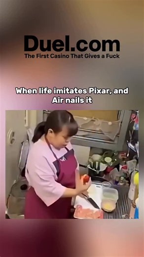 VIRAL.BOX on Instagram: "Ever have one of those kitchen moments that’s just too good not to share? Today, I was chopping a tomato, and the moment ! sliced it open... I couldn’t believe my eyes. The tomato had this hilariously expressive little “face,” and without even thinking, I held it up to the camera and matched it perfectly. My face mirrored its shape, its little features, every subtle curve-honestly, I looked like I had stepped straight out of a Pixar movie. It was one of those ridiculous,