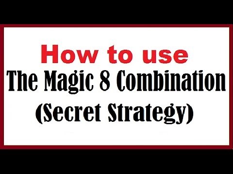 How to use the Magic 8 Numbers to win the Lottery Everytime (Secret Strategy)