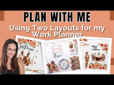 Using Two Layouts for Work [Plan With Me]