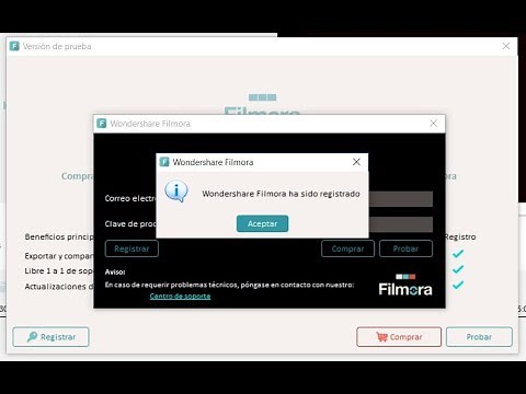 INSTALAR/ACTIVAR WONDERSHARE FILMORA SERIAL PRO (sin agua,licencia,eDit pro)
