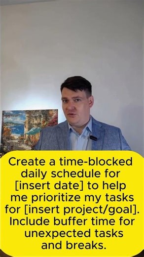 Stop Being Busy, Start Being Productive: The AI Time-Blocking Hack 📅