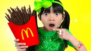 5.7M views · 56K reactions | Emma Pretend Play McDonald’s Happy Meal Chocolate French Fries | Ompad shopping | Facebook
