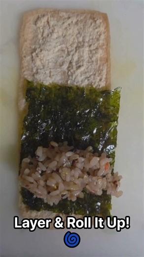 5-Min Quick Korean Breakfast! 🍣 Sweet & Savory Roll Inari Sushi #shorts #koreanfood #food #cooking