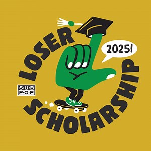 Procrastinators unite! Today is the LAST day to apply for Sub Pop's Loser Scholarship! Applicants must be residents of Washington or Oregon, and graduating seniors on the way to full-time enrollment at an accredited university or college. You still have time so get those deets and apply already-> subpop.com/scholarship | Sub Pop Records