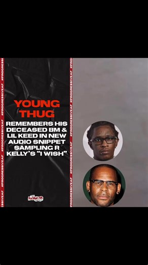 3.3K views · 35 reactions | Classmates are you here for #YoungThug’s unreleased audio sampling #RKelly’s “I Wish” song?!? 樂 #TheProgressReport #TPRMediaGroup | The Progress Report | Facebook