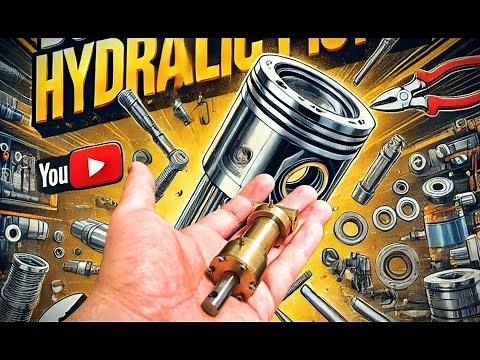 Building a Hydraulic Piston in My Workshop | DIY Engineering Project (Scale Model)