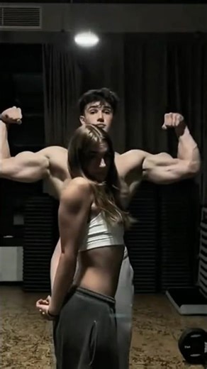 “Couple Gym Goals🔥 Check Our Body Transformation | Fitness Motivation”