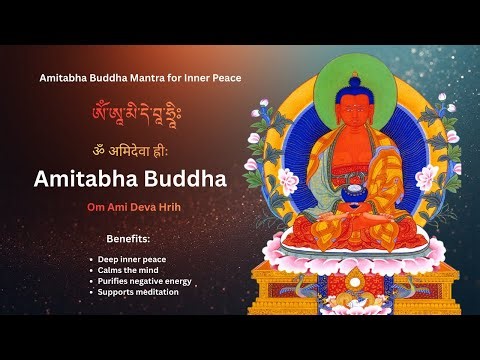 Amitabha Buddha Mantra | Infinite Light Meditation | Buddhist mantra for peace | Motivara Lotus