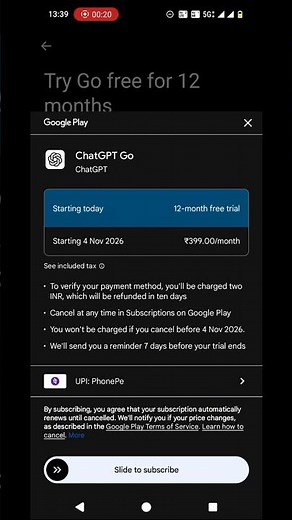How to Activate chatgpt go for free full process #techreview #chatgpt #ai #chatgptfree