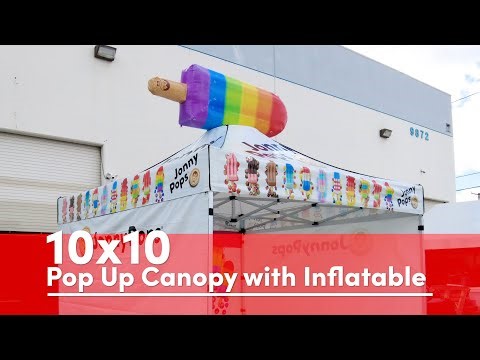 10x10 Canopy with Inflatable