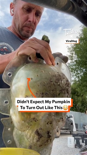 My pumpkin turned out weird 🤯 | Twisted