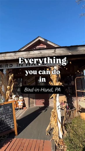 Discover Lancaster | Lancaster County, PA on Instagram: "Established in the 1700s, Bird-in-Hand served as a rest stop for travelers heading west. 🐦 Today, Bird-in-Hand remains a meeting place for farmers, locals, and visitors passing through the area to experience the village's rich traditions🌾💛 We rounded up some great places to visit in Bird-in-Hand, PA: - Abes Buggy Rides - Log Cabin Quilts - Bird-in-Hand Stage - Modish (@modishlancaster) - Bird-in-Hand Farmer's Market