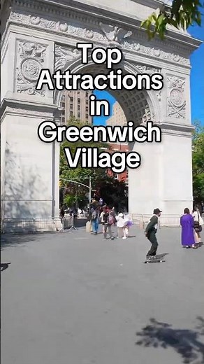 Top attractions in Greenwich Village NYC