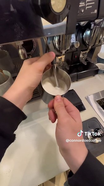Favourite Coffee Making POV: Satisfying Aesthetic Latte Art